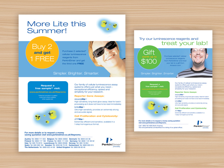 E-blast campaign for summer sale