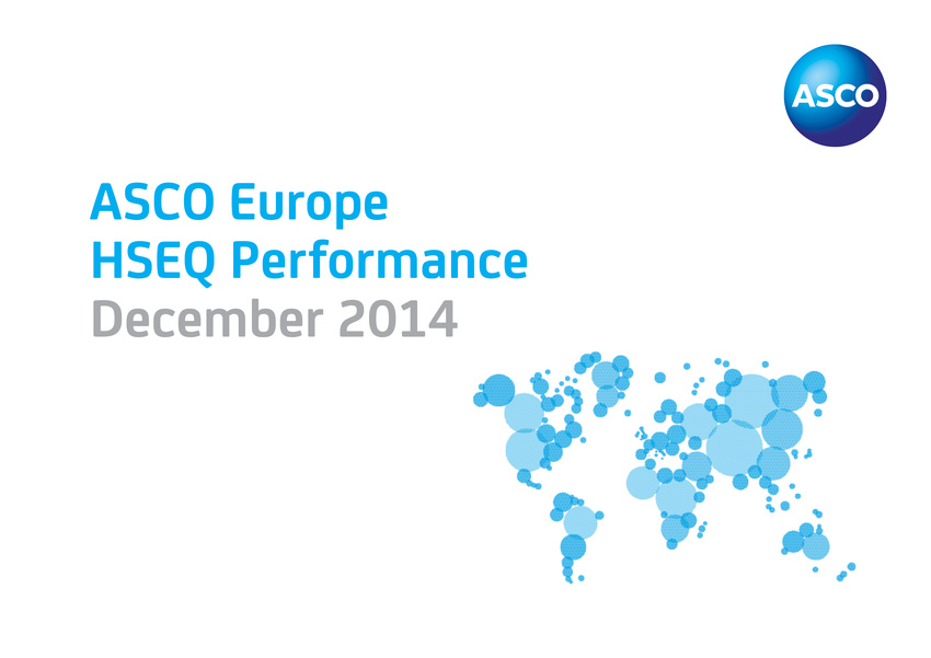 ASCO Europe HSEQ Performance