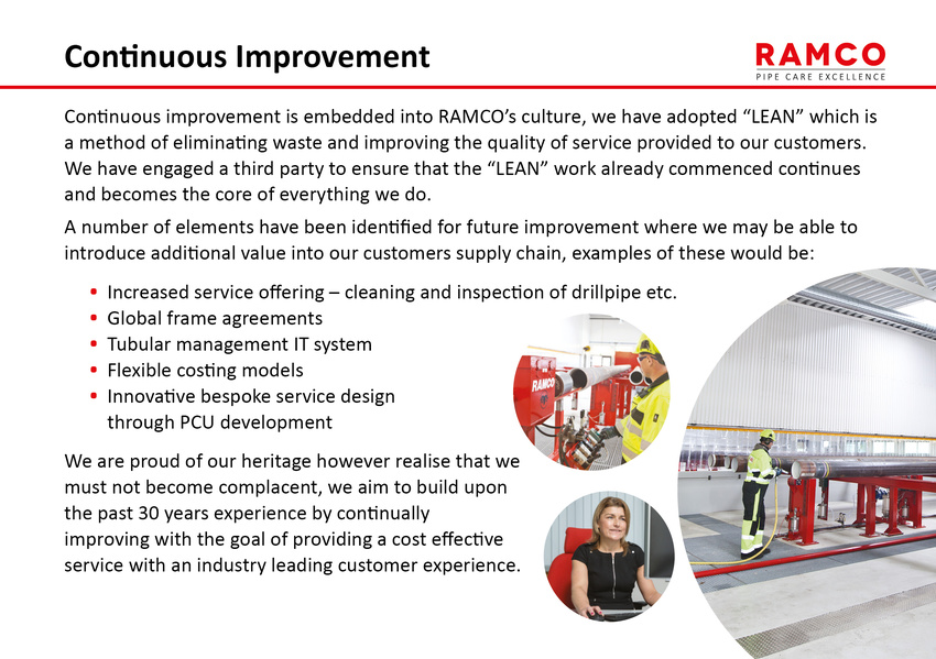 Corporate Powerpoint: Continuous Improvement