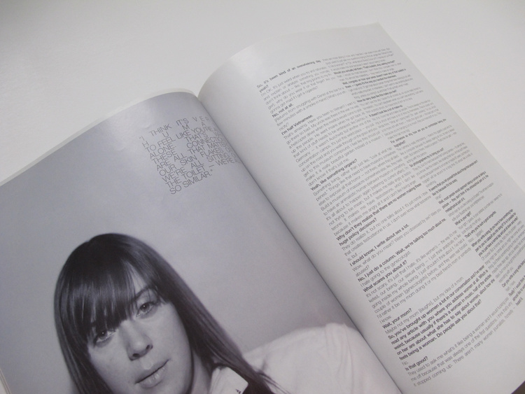 project type: EDITORIAL FEATURE on Chan Marshall client: Venus Zine